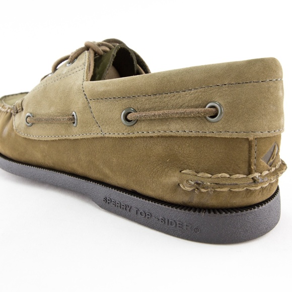 Sperry x J. Crew 3 Eye Leather Boat Shoe Top Sider - Picture 9 of 10